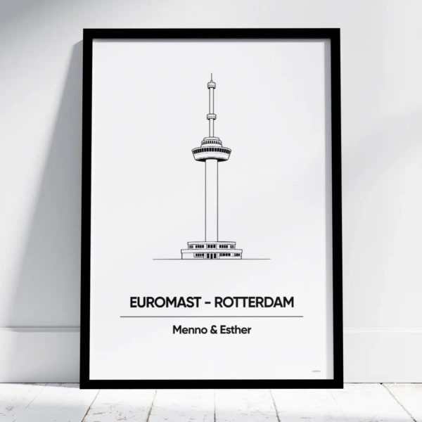 Euromast Rotterdam poster