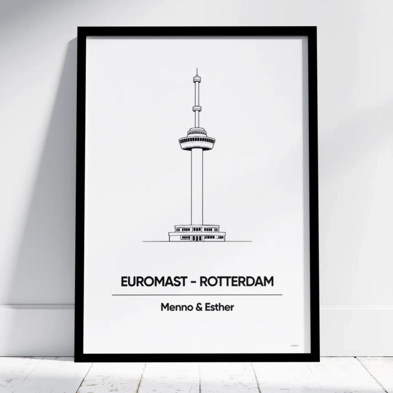 Euromast Rotterdam poster