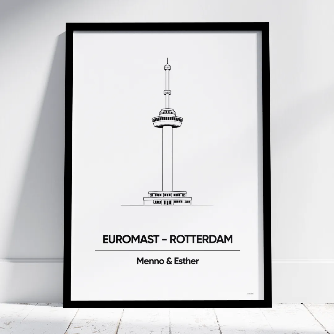 Euromast Rotterdam poster