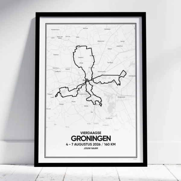 Groningse vierdaagse 2026 160km