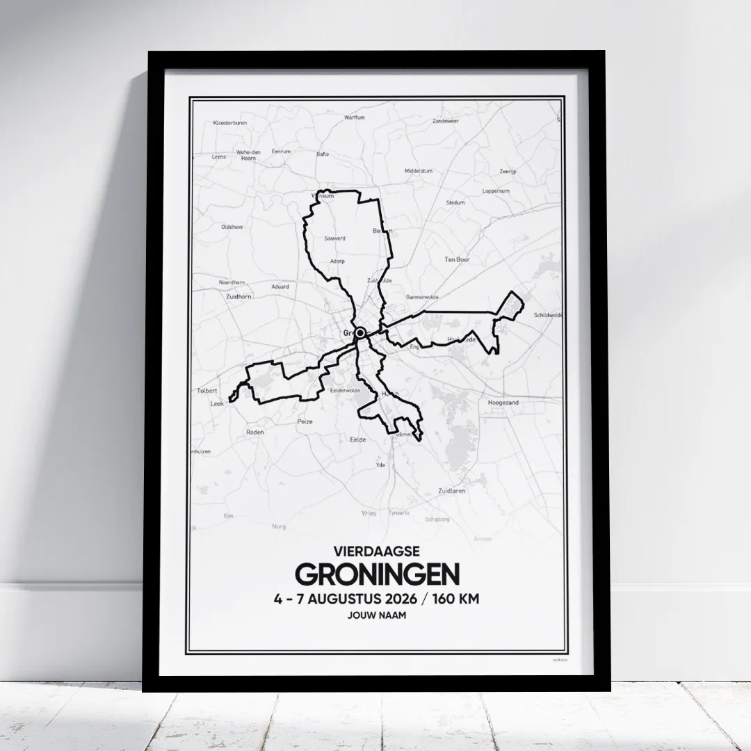 Groningse vierdaagse 2026 160km