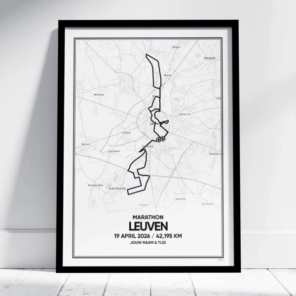 Leuven marathon 2026 poster