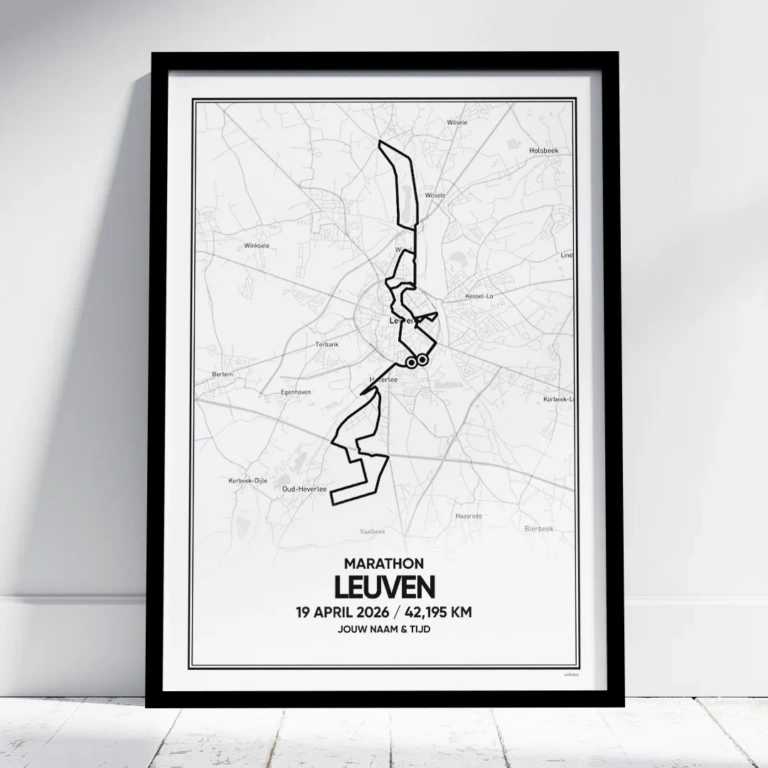 Leuven marathon 2026 poster