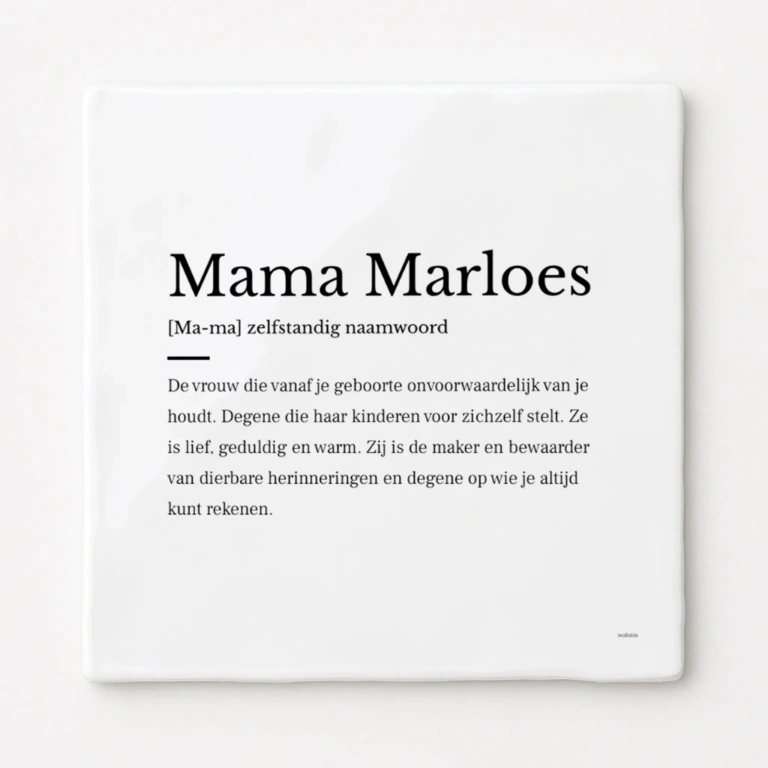 Mama tegeltje