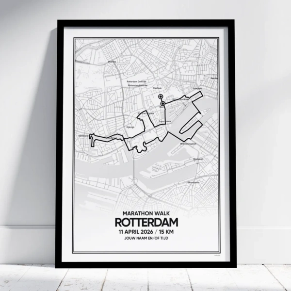 Rotterdam marathon walk 15 km 2026