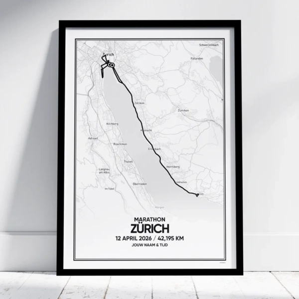 Zurich marathon 2026 poster