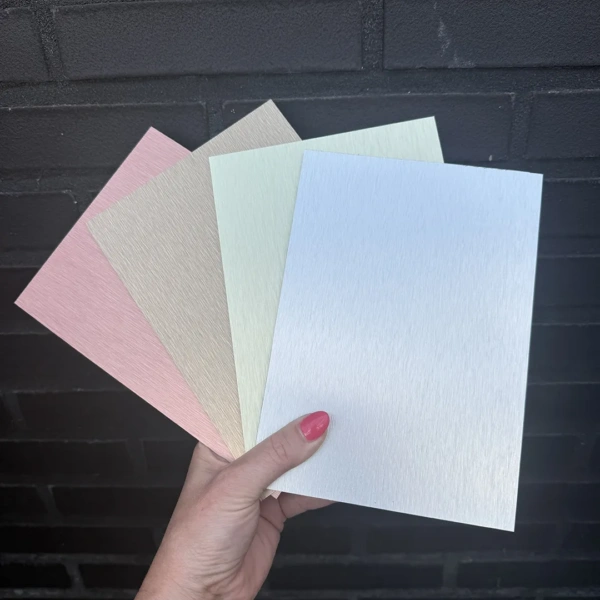 Aluminium 4 kleuren