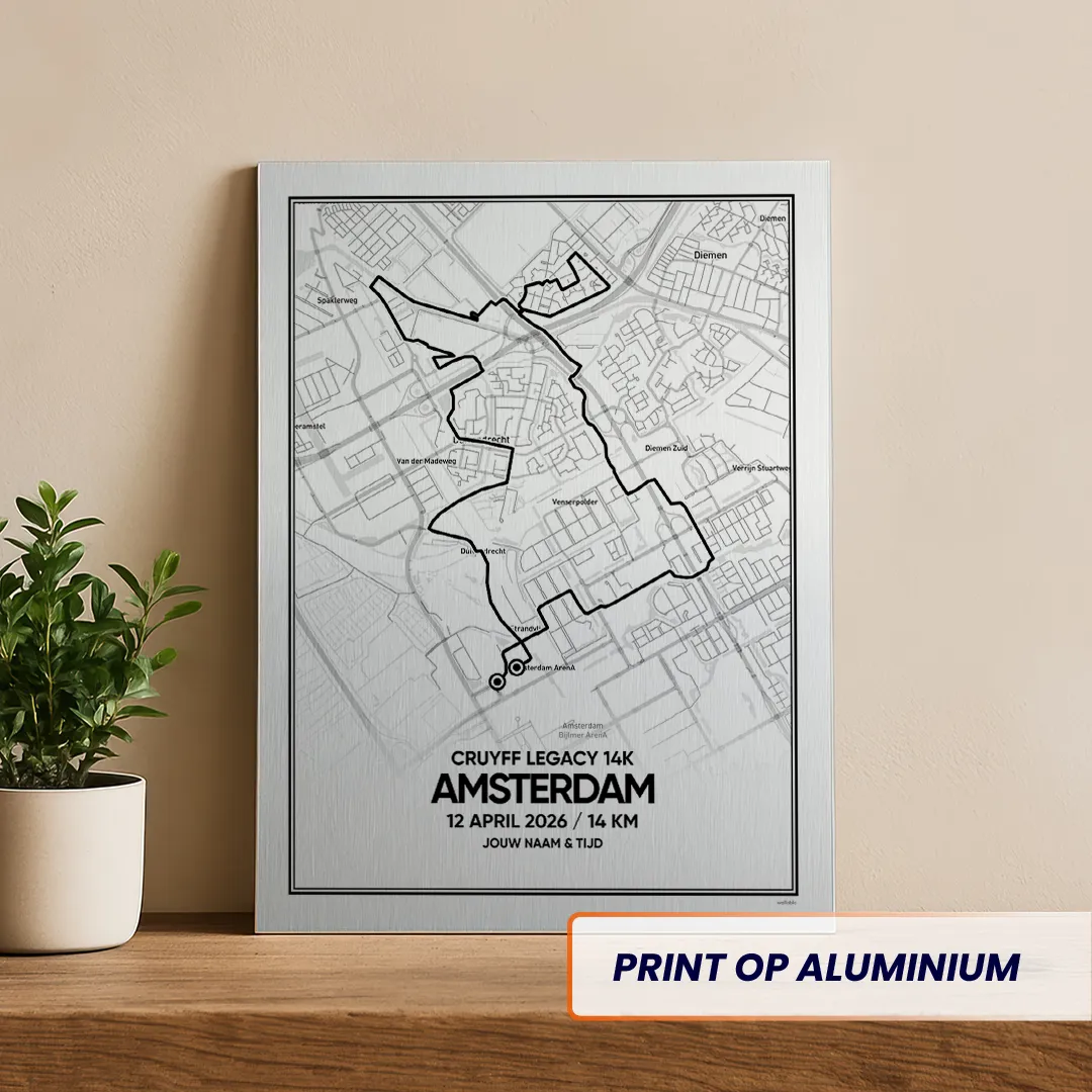 Cruyff Legacy 14K 2026 aluminium print