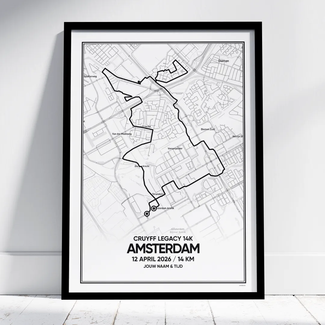 Cruyff Legacy 14K 2026 poster Cruyff Legacy 14K 2026 poster
