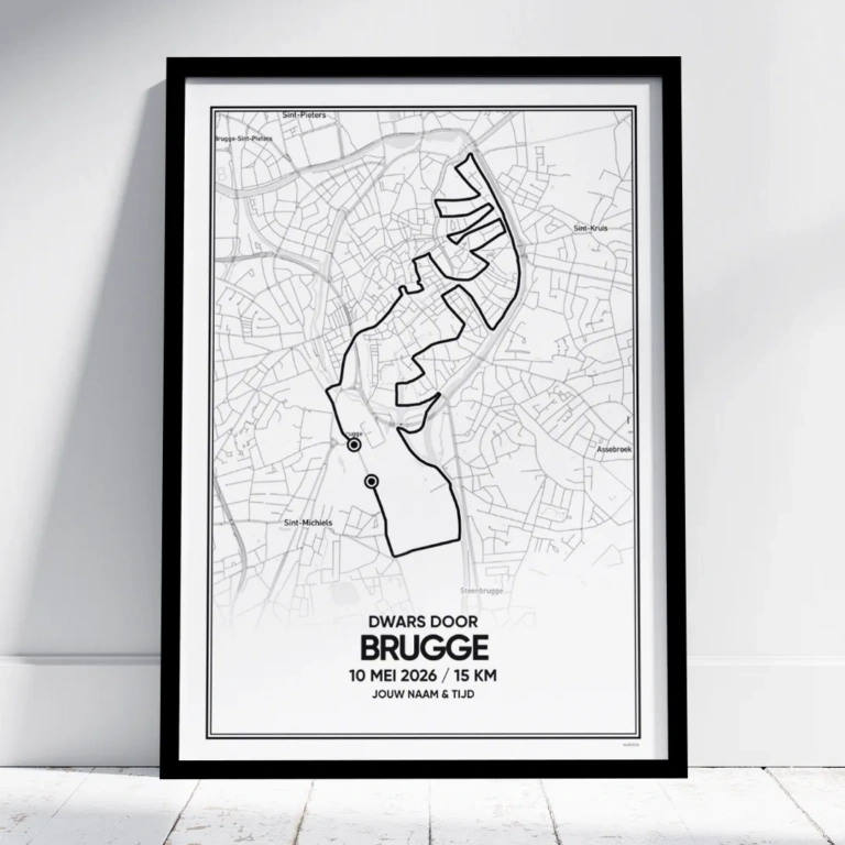 Dwars door Brugge 2026 poster