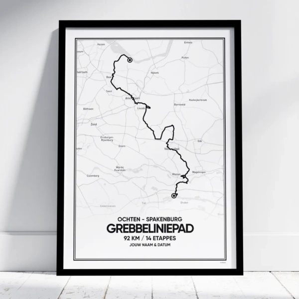 Grebbeliniepad poster
