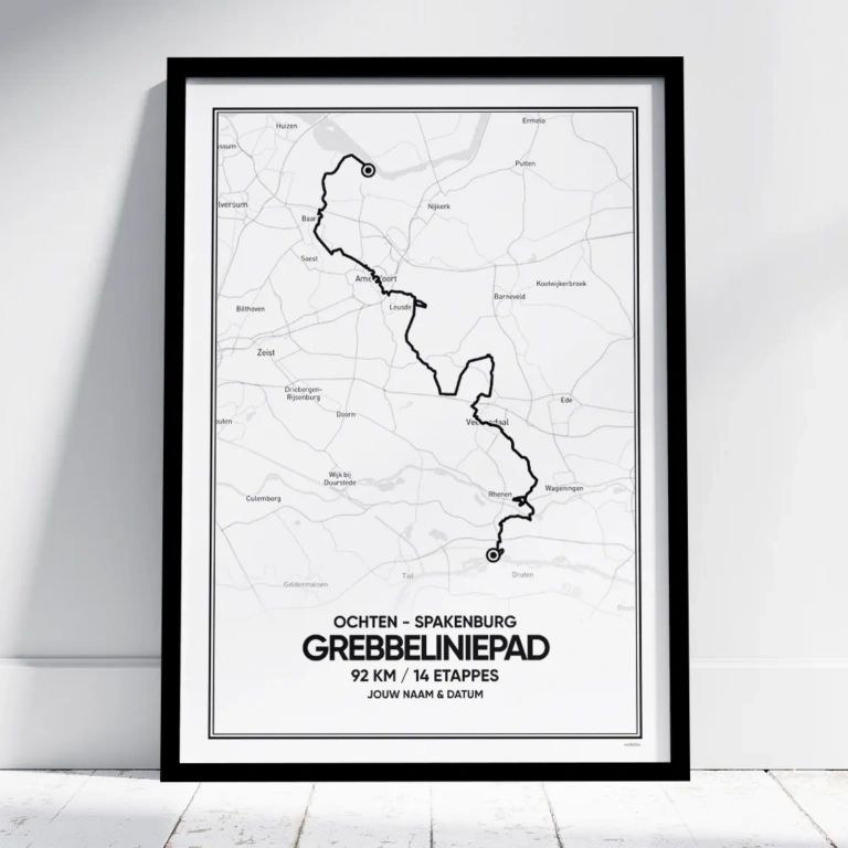 Grebbeliniepad poster