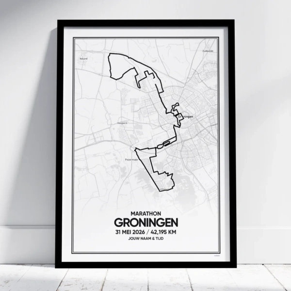Groningen marathon 2026 poster