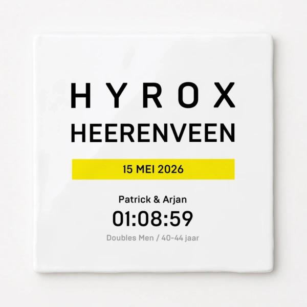 HYROX Heerenveen tegeltje - Image 2
