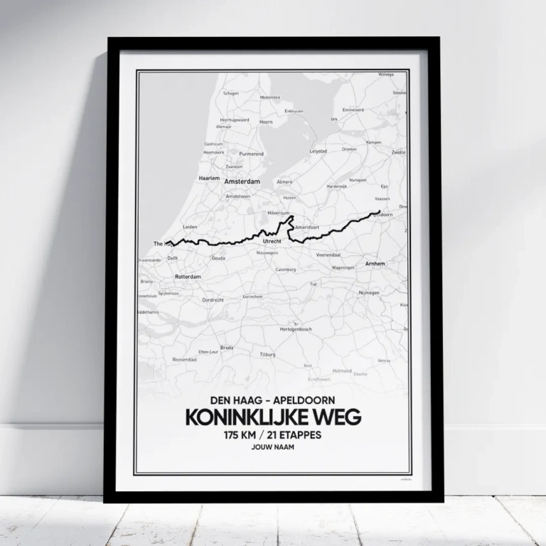 Koninklijke weg poster