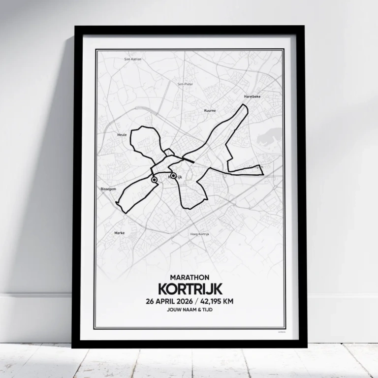 Kortrijk Marathon 2026 poster