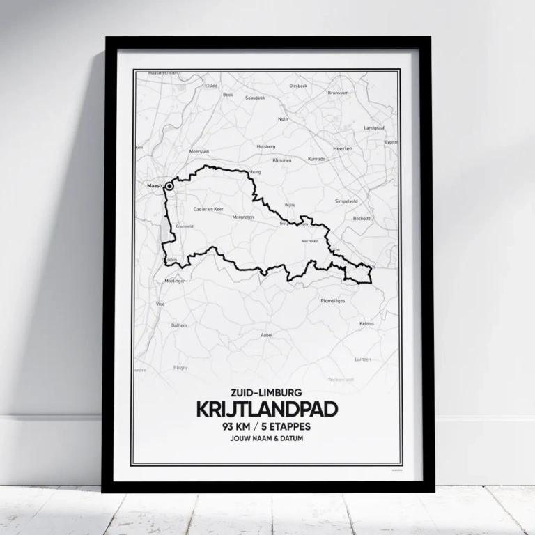 Krijtlandpad poster