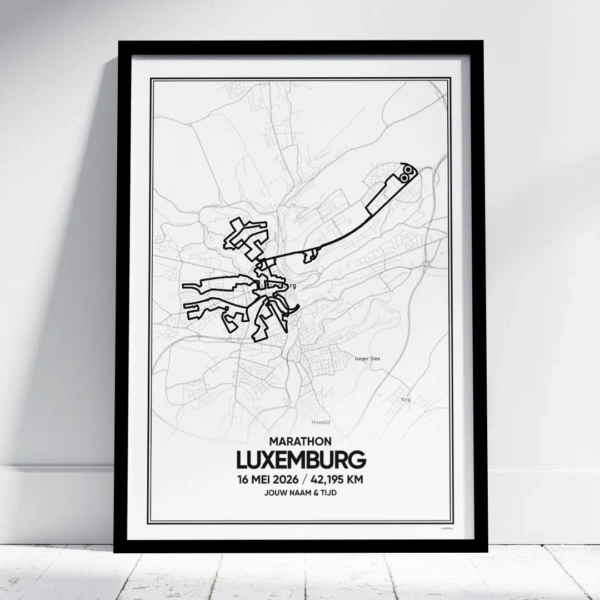 Luxemburg marathon 2026 poster