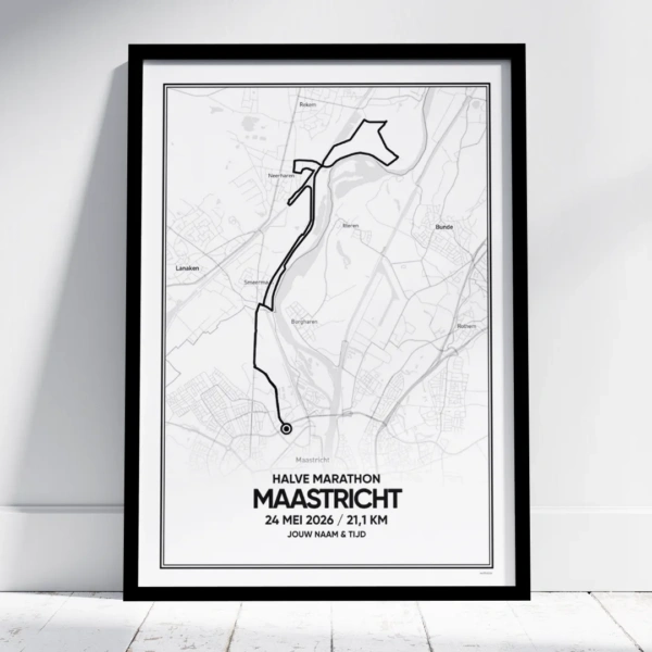 Maastricht halve marathon 2026 poster