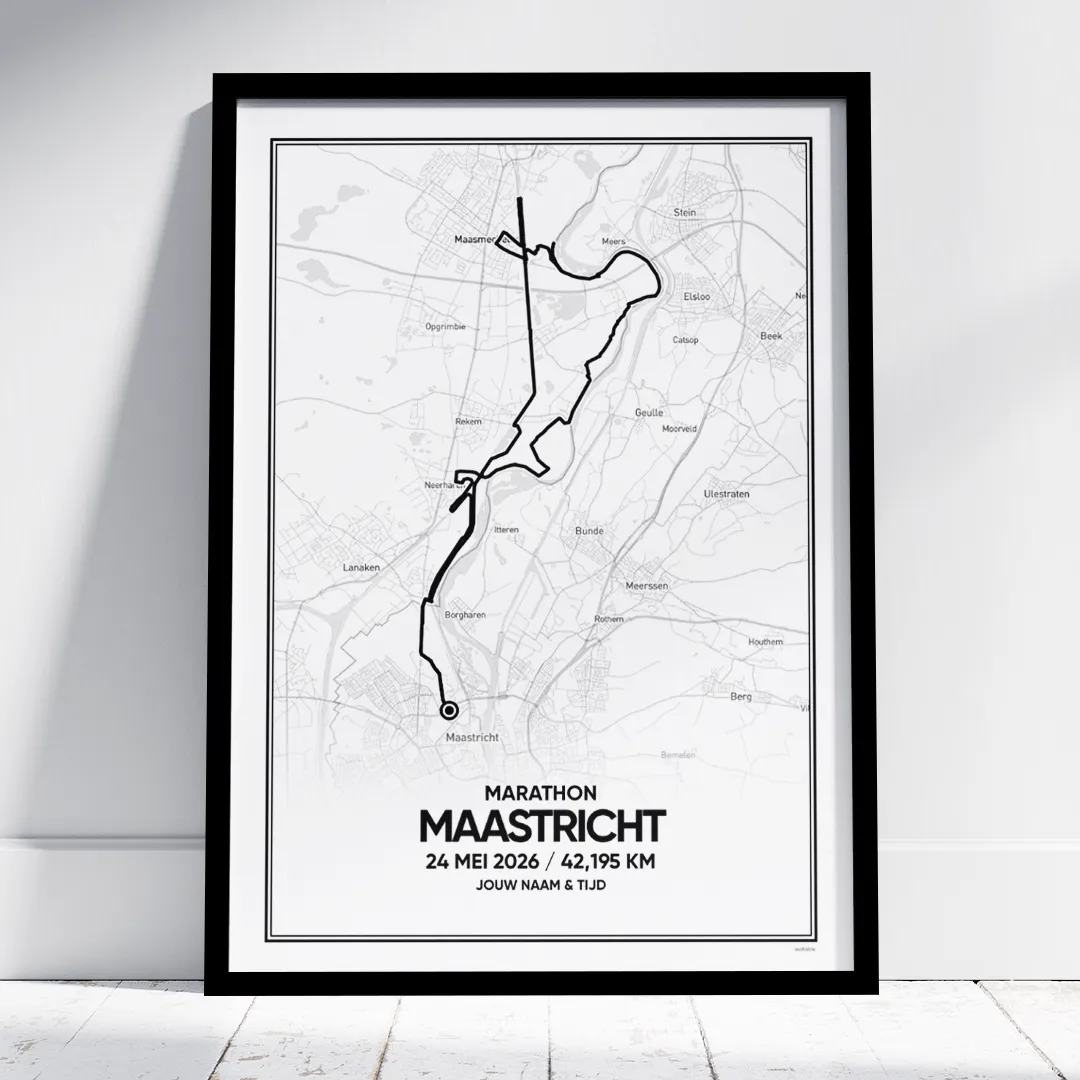 Maastricht marathon 2026 poster