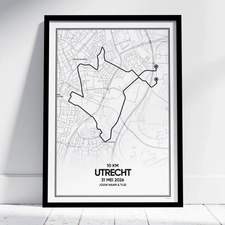 Utrecht 10 km 2026 poster