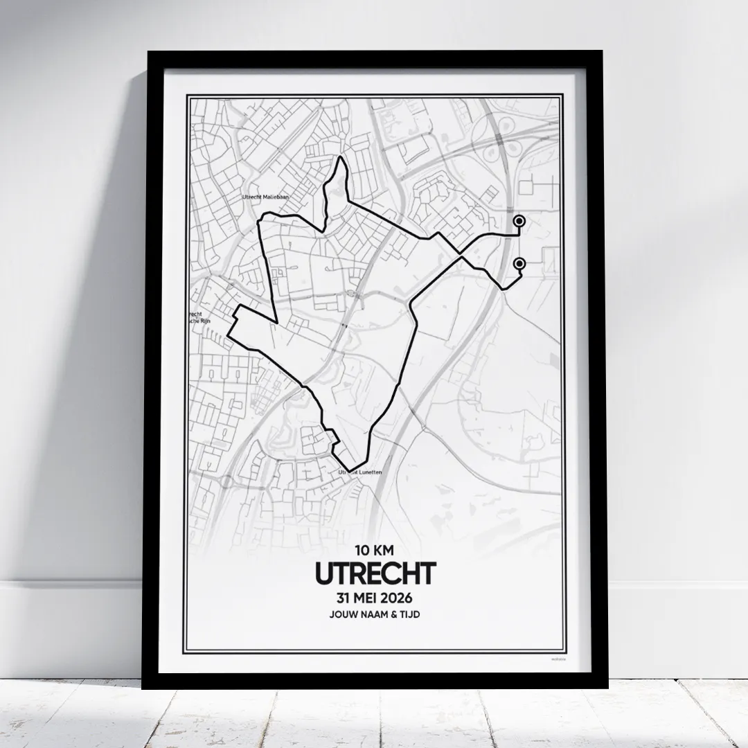 Utrecht 10 km 2026 poster