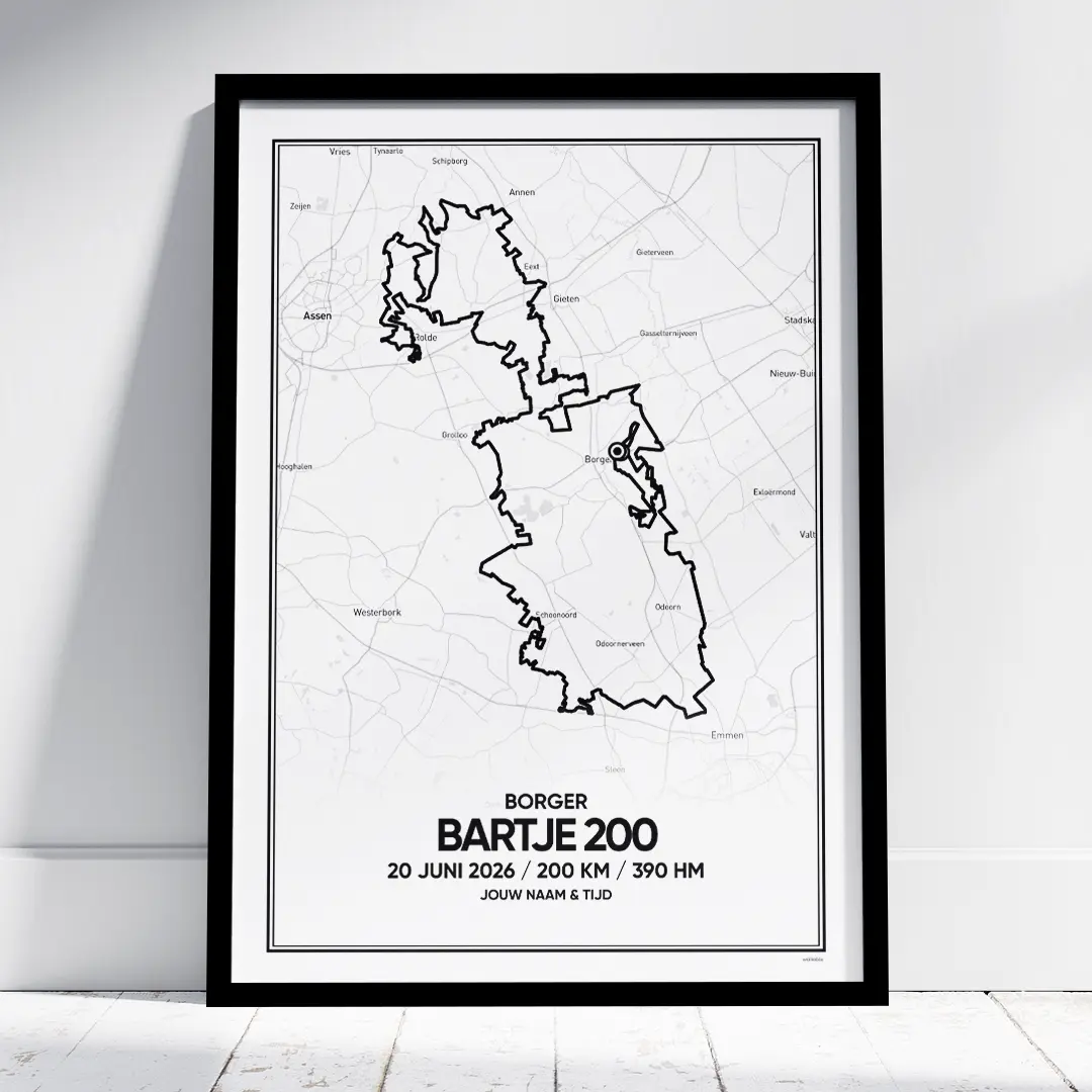 Bartje 200 200 km 2026 poster Bartje 200 200 km 2026 poster