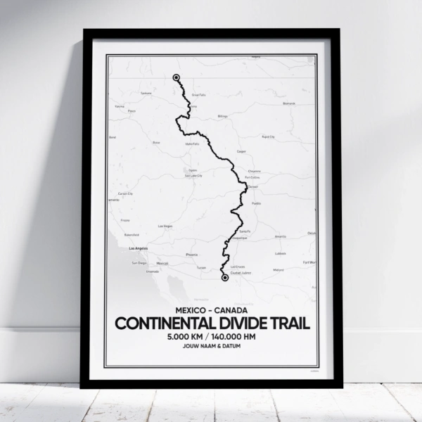 Continental Divide Trail poster