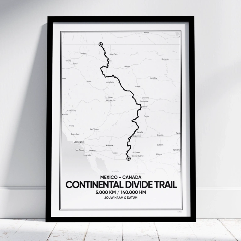 Continental Divide Trail poster