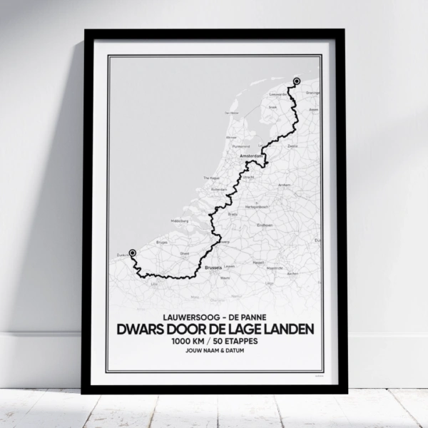 Dwars door de lage landen 2 poster