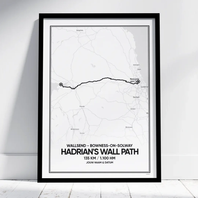 Hadrian's Wall Path poster