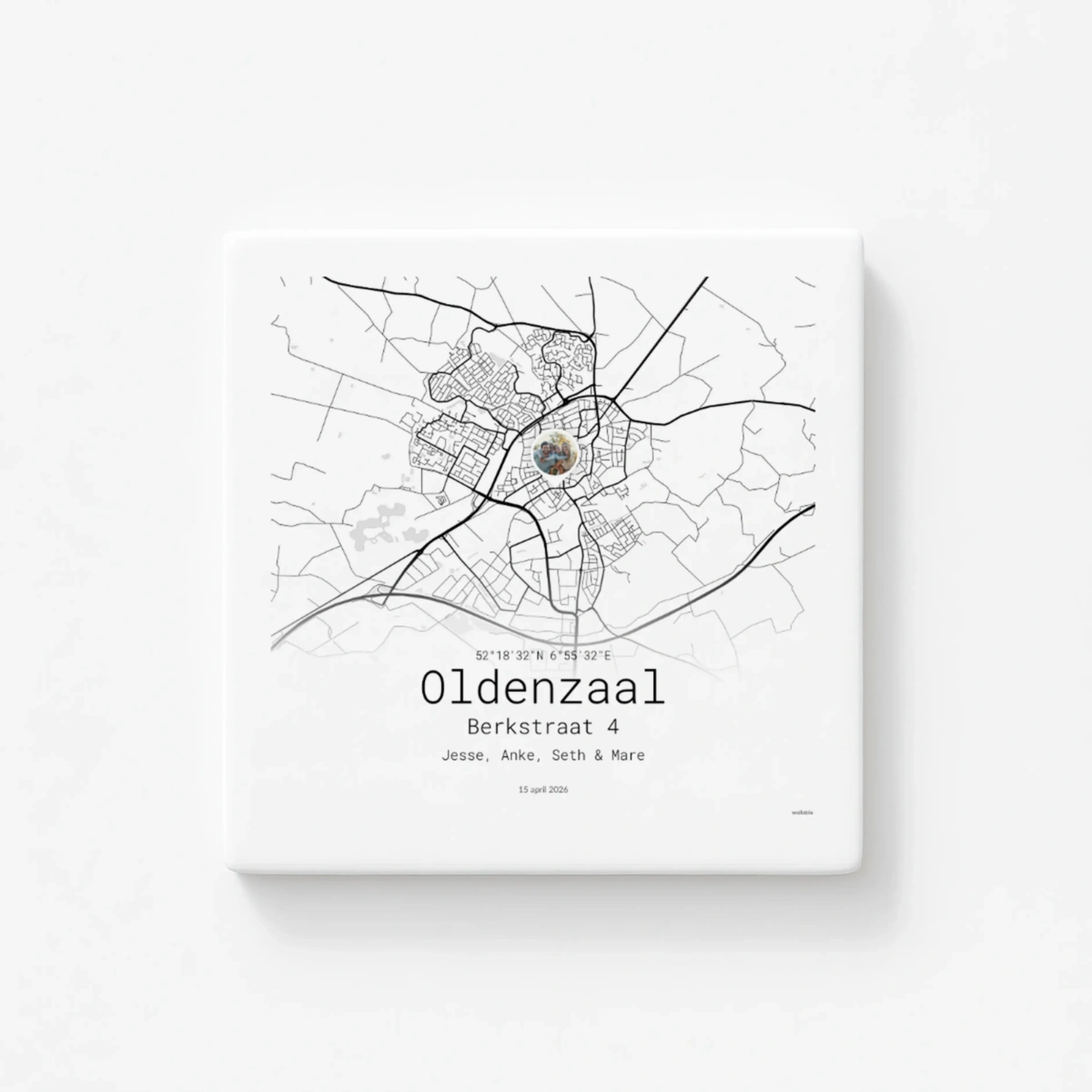 Housewarming tegeltje Oldenzaal