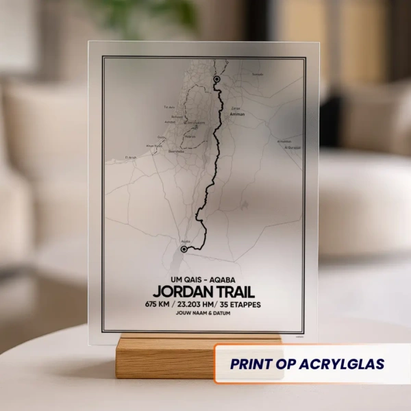 Jordan Trail acrylglas print