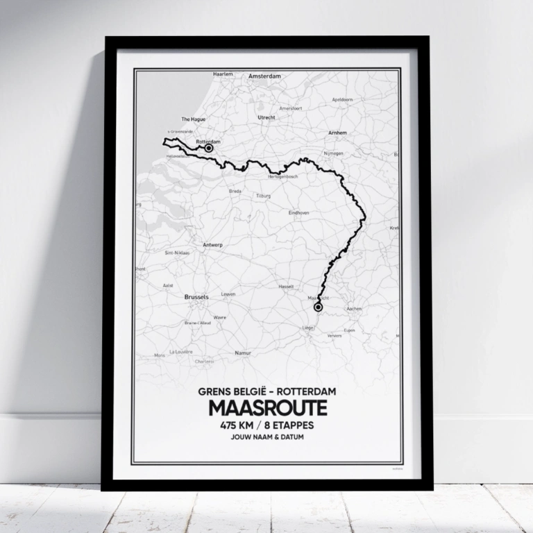 Maasroute poster