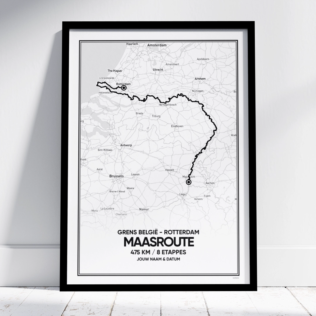 Maasroute poster