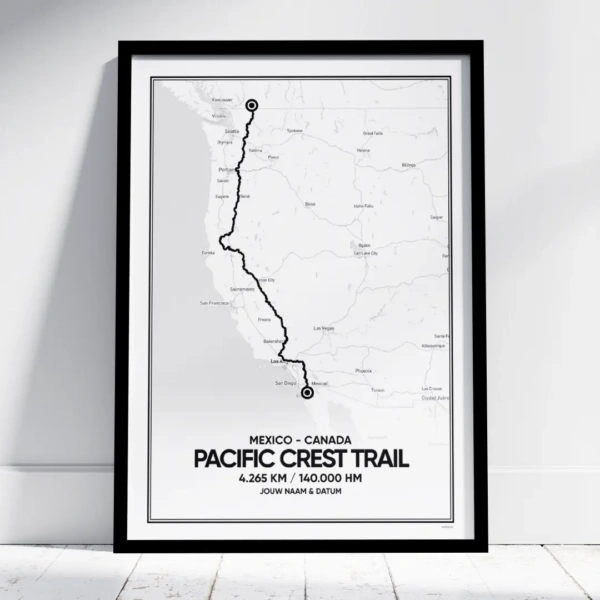 Pacific Crest Trail poster