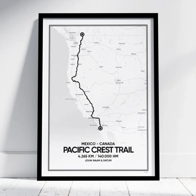 Pacific Crest Trail poster