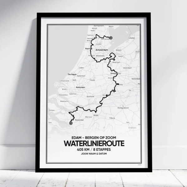 Waterlinieroute poster