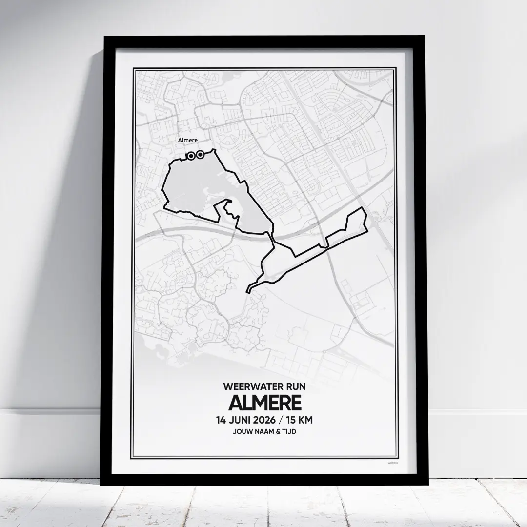 Weerwater Run 15 km 2026 poster