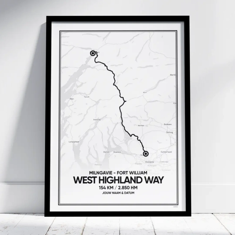 West Highland Way poster