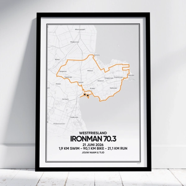 IRONMAN 70.3 Westfriesland 2026 poster