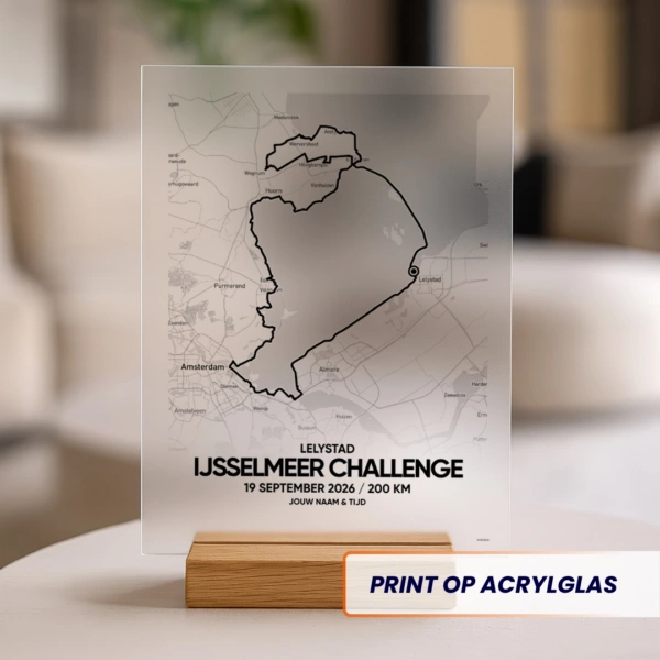 ijsselmeer challenge 2026 acrylglas print