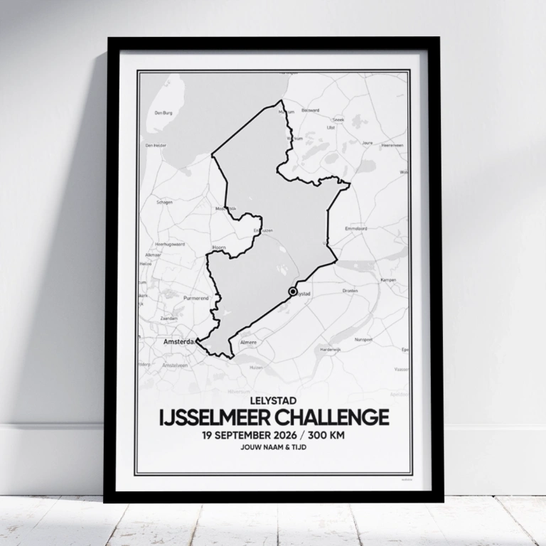 ijsselmeer challenge 300 km 2026 poster