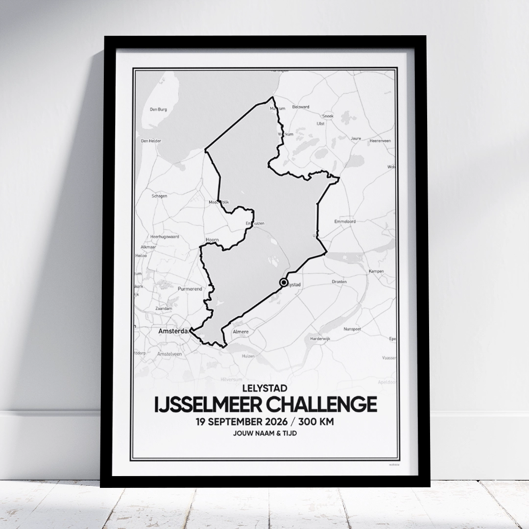 ijsselmeer challenge 300 km 2026 poster