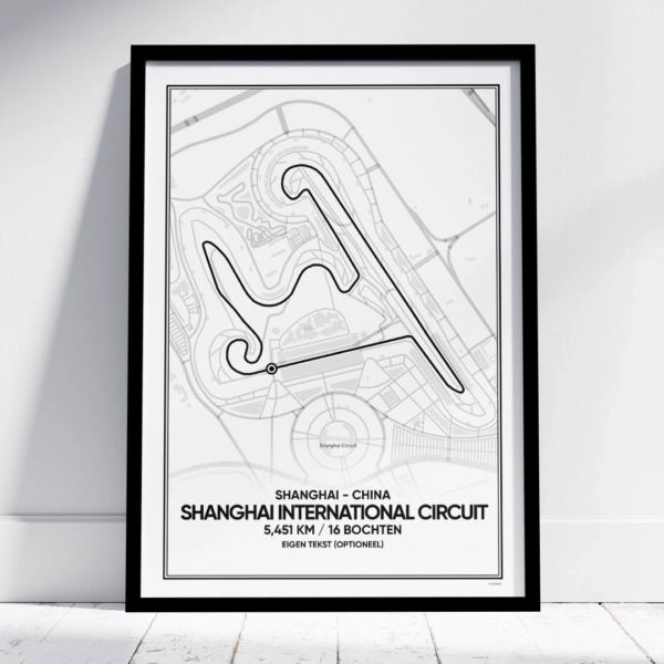 Shanghai International Circuit poster