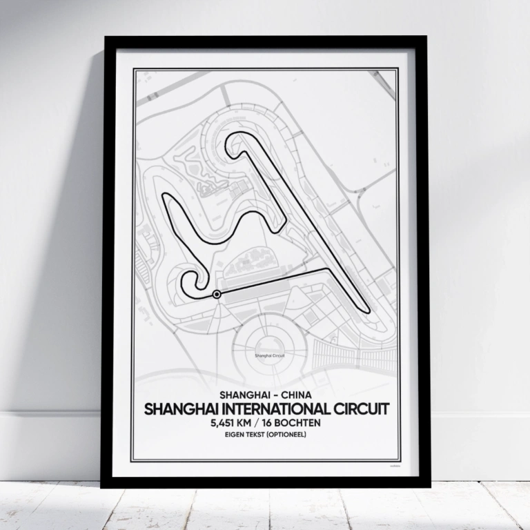 Shanghai International Circuit poster