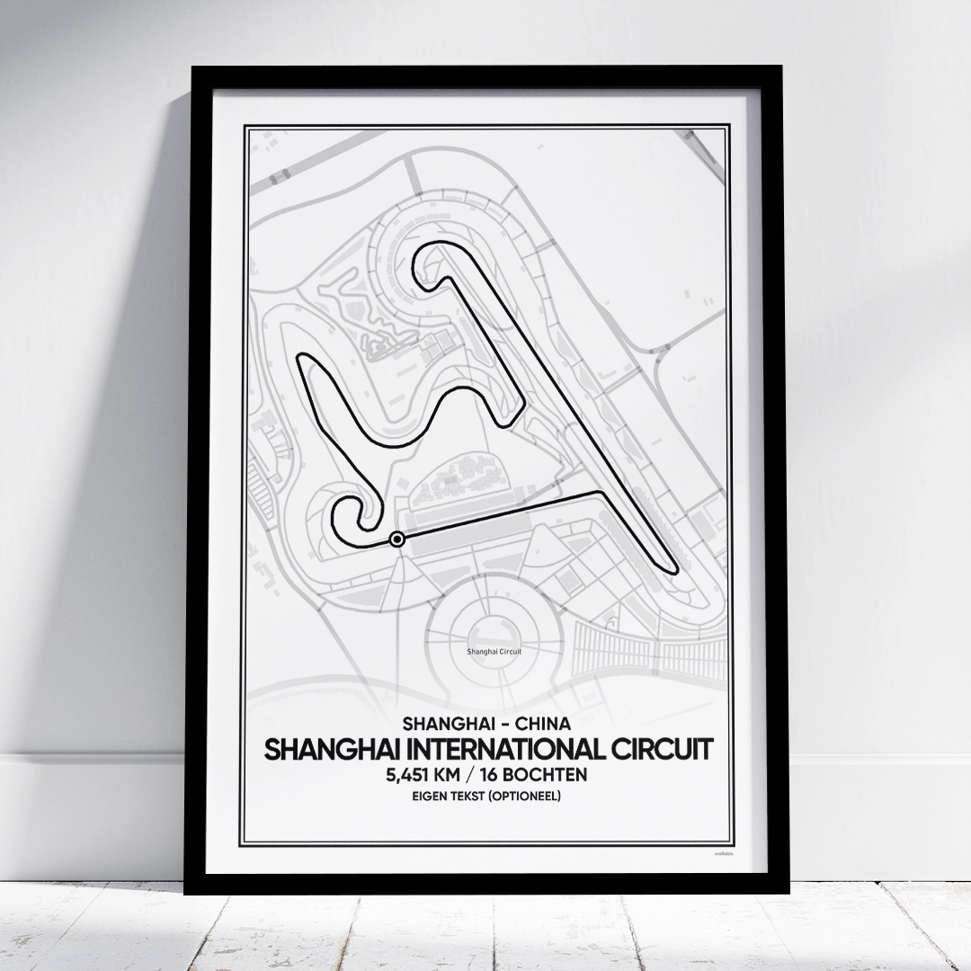 Shanghai International Circuit poster