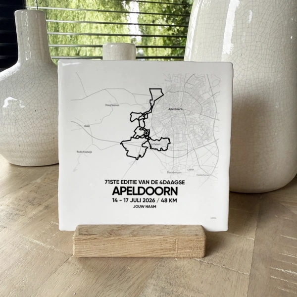 4daagse Apeldoorn 2026 48 km tegeltje