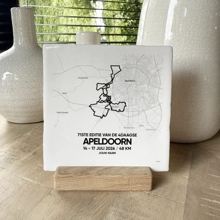 4daagse Apeldoorn 2026 48 km tegeltje