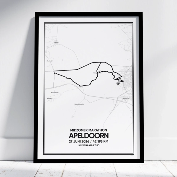 Apeldoorn midzomer marathon 2026 poster